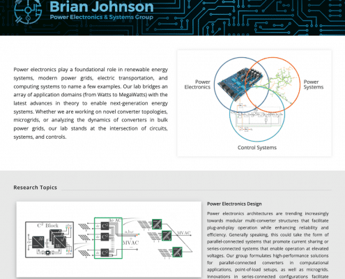 Brian Johnson Power Electronics & Systems Group